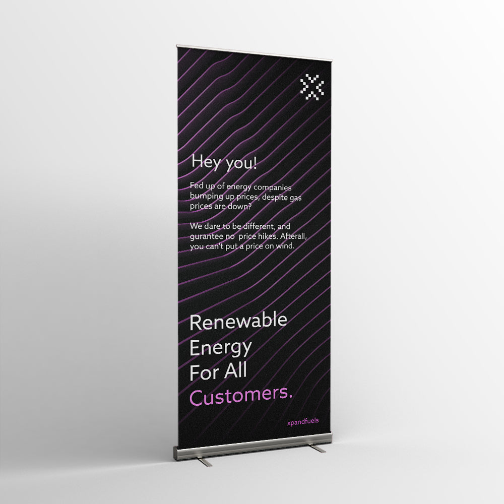 Wide Roller Banners*